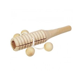Instrument muzical cu 4 bile din lemn