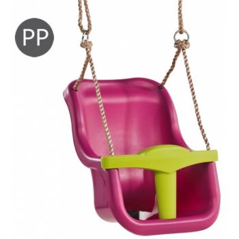 Leagan Baby Seat Luxe purplelime green franghie PP 10