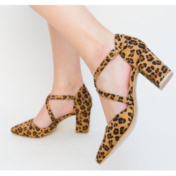Pantofi Piser Leopard ieftini