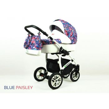 Carucior Tropical 3 in 1 Blue Paisley