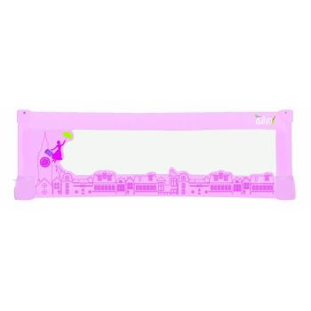 Bariera de protectie pentru pat Asalvo Bed Rail 150 cm London Pink