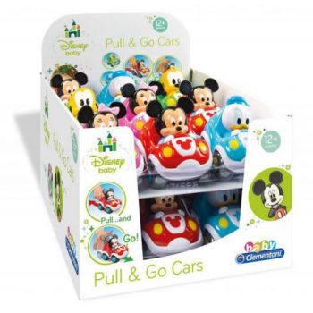 Masinuta Disney Pull&Go - Distractie Mobila pentru Copii