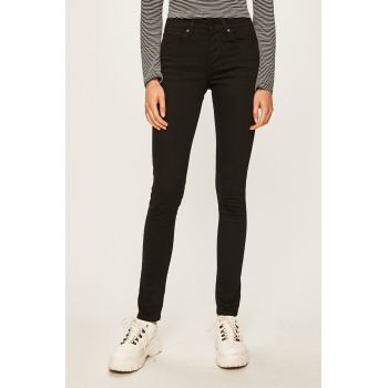Levi's jeans femei , medium waist 18881.0052-Blacks