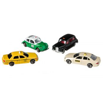 TAXIS OF THE WORLD 4 PIECE SET
