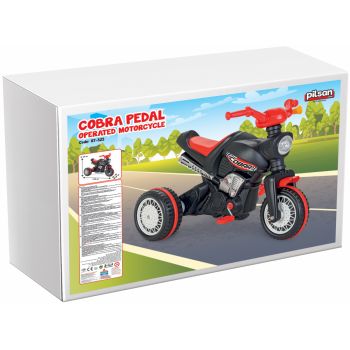 Motocicleta cu pedale si lant Pilsan Cobra
