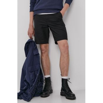 Dickies pantaloni scurți bărbați, culoarea negru DK0A4XESBLK-BLACK ieftini