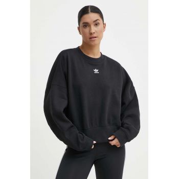 Adidas Originals Bluză H06660 femei, culoarea negru, material neted