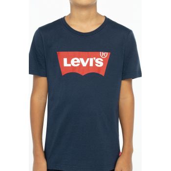 Levi's Tricou copii culoarea albastru marin, cu imprimeu