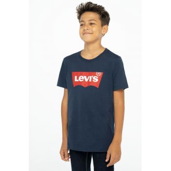 Levi's Tricou copii culoarea albastru marin, cu imprimeu