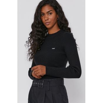Levi's pulover femei, culoarea negru, light A0719.0000-Blacks ieftin