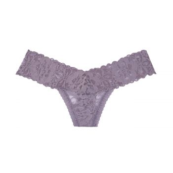 Floral Lace Thong Panty XS