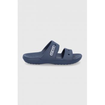 Crocs papuci Classic Sandal culoarea bleumarin 206761 ieftini