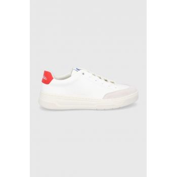 Boss pantofi x Russell Athletic Baltimore culoarea alb 50464961 ieftini