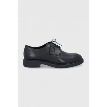 Vagabond Shoemakers Pantofi de piele bărbați, culoarea negru de firma originali