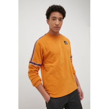 New Balance bluză MT13513MOE barbati, culoarea portocaliu, cu imprimeu MT13513MOE-835 ieftin