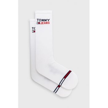 Tommy Jeans sosete culoarea alb