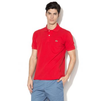 Tricou polo de bumbac pique