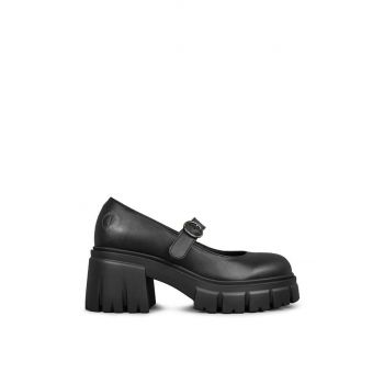 Altercore Pantof Margot femei, culoarea negru, cu platformă ieftini