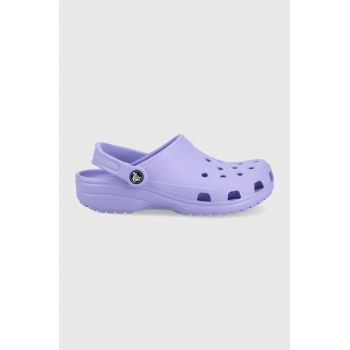 Crocs papuci culoarea violet