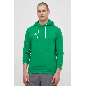 adidas Performance bluză bărbați, culoarea verde, uni HI2141
