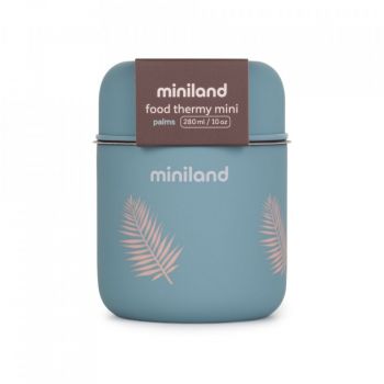 Termos mancare solida Mini Miniland Terra Palms 280 ml