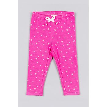 zippy leggins copii culoarea roz, modelator