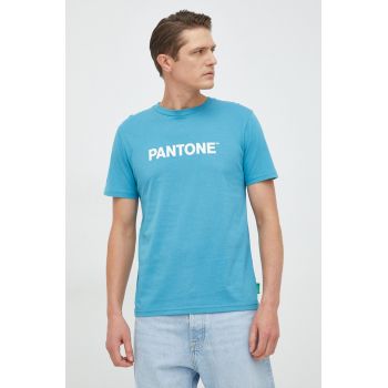 United Colors of Benetton tricou din bumbac cu imprimeu