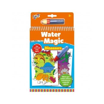 Water magic: carte de colorat dinozauri