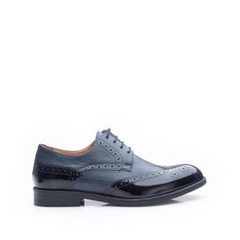 Pantofi eleganti barbati din piele naturala - 516 Blue Box Florantic ieftin