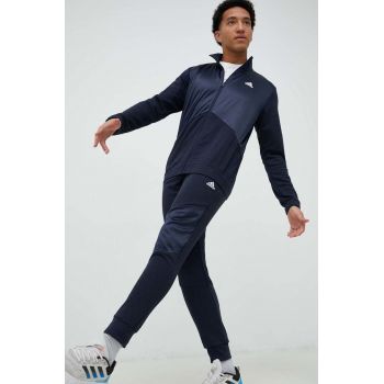 Adidas Performance trening barbati, culoarea albastru marin de firma original