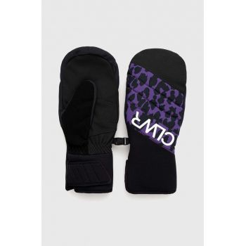 Colourwear mănuși culoarea violet de firma originale