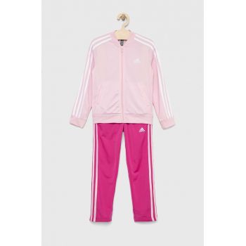 Adidas trening copii G 3S culoarea roz