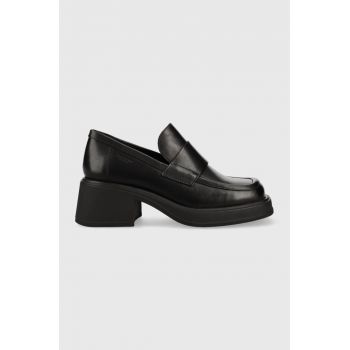 Vagabond Shoemakers pantofi de piele Dorah femei, culoarea negru, cu toc drept, 5542.001.20 de firma originali