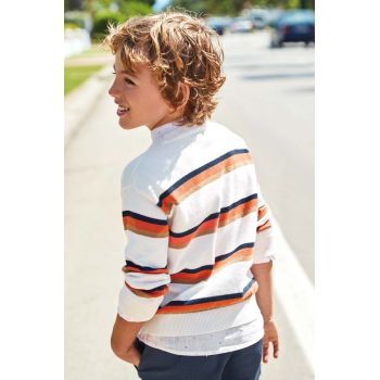 Mayoral pulover de bumbac pentru copii culoarea portocaliu, light