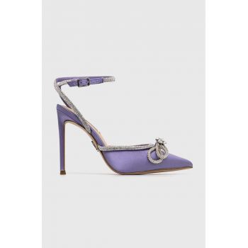 Steve Madden pantofi cu toc Viable culoarea violet, SM11002080