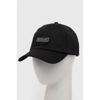 Columbia șapcă culoarea negru, cu imprimeu 2032041-890