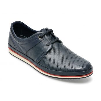 Pantofi GRYXX bleumarin, M2659, din piele naturala ieftini