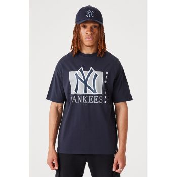 Tricou supradimensionat cu maneci cazute New York Yankees