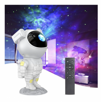 Lampa cu proiectii Galaxy Astronaut, cu telecomanda