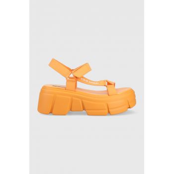 Steve Madden sandale Assertive femei, culoarea portocaliu, cu platforma, SM11002461