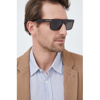 Tom Ford ochelari de soare bărbați, culoarea maro