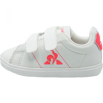 Adidasi Pantofi sport copii Le Coq Sportif Courtclassic Baby Girl Fluo 2310275