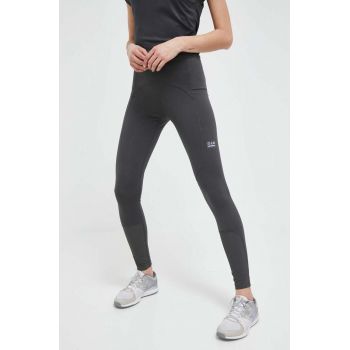 New Balance leggins de alergare Impact Run AT culoarea gri, neted