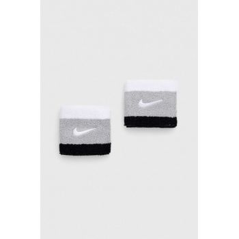Nike brățări 2-pack culoarea gri