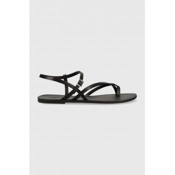 Vagabond Shoemakers sandale de piele TIA 2.0 femei, culoarea negru, 5531.401.20