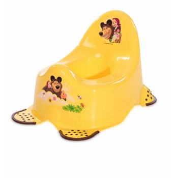 Olita antiderapanta Disney Masha and the Bear Yellow