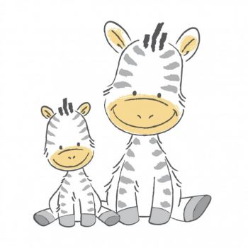 Reductor toaleta copii antiderapant Zebra Gri Maltex Baby