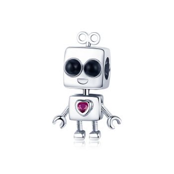 Talisman din argint Boy Robot