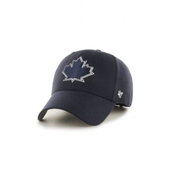 47brand șapcă MLB Toronto Blue Jays culoarea albastru marin, cu imprimeu