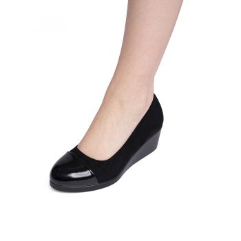 Pantofi dama casual din piele ecologica Negri Anke Marimea 37